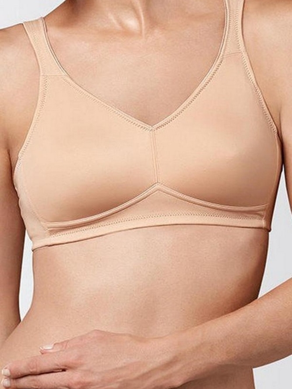Amoena Marlena Wire-Free Bra In Nude Size US 36C